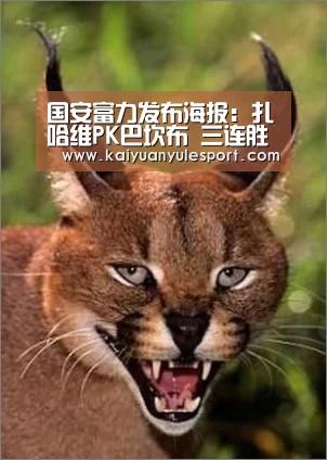 国安富力发布海报:扎哈维PK巴坎布 三连胜归谁所属?|开元娱乐(图2) 开元娱乐app